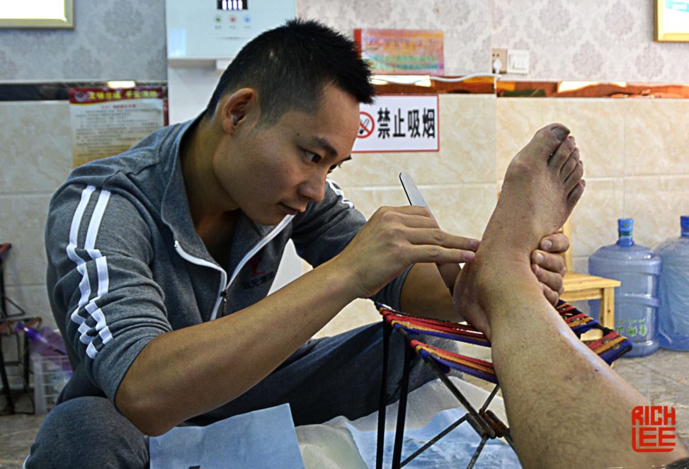 Wash Feet Scraping The Taishan Project